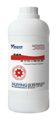 Désinfectant sûr de poulet liquide, chlorure composé du glutaraldéhyde 10% Benzalkonium de la La solution 15% de glutaraldéhyde
