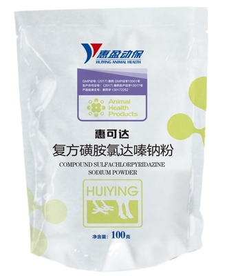 Triméthoprim du sodium 2% de Live Stock Medication Powder 10% Sulfachlorpyridazine de porcs