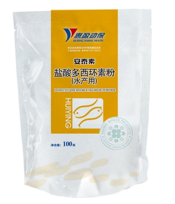 Médecine vétérinaire aquatique de chlorhydrate de Doxycycline de 10% pour l'aéromonas Hydrophila de vibrio